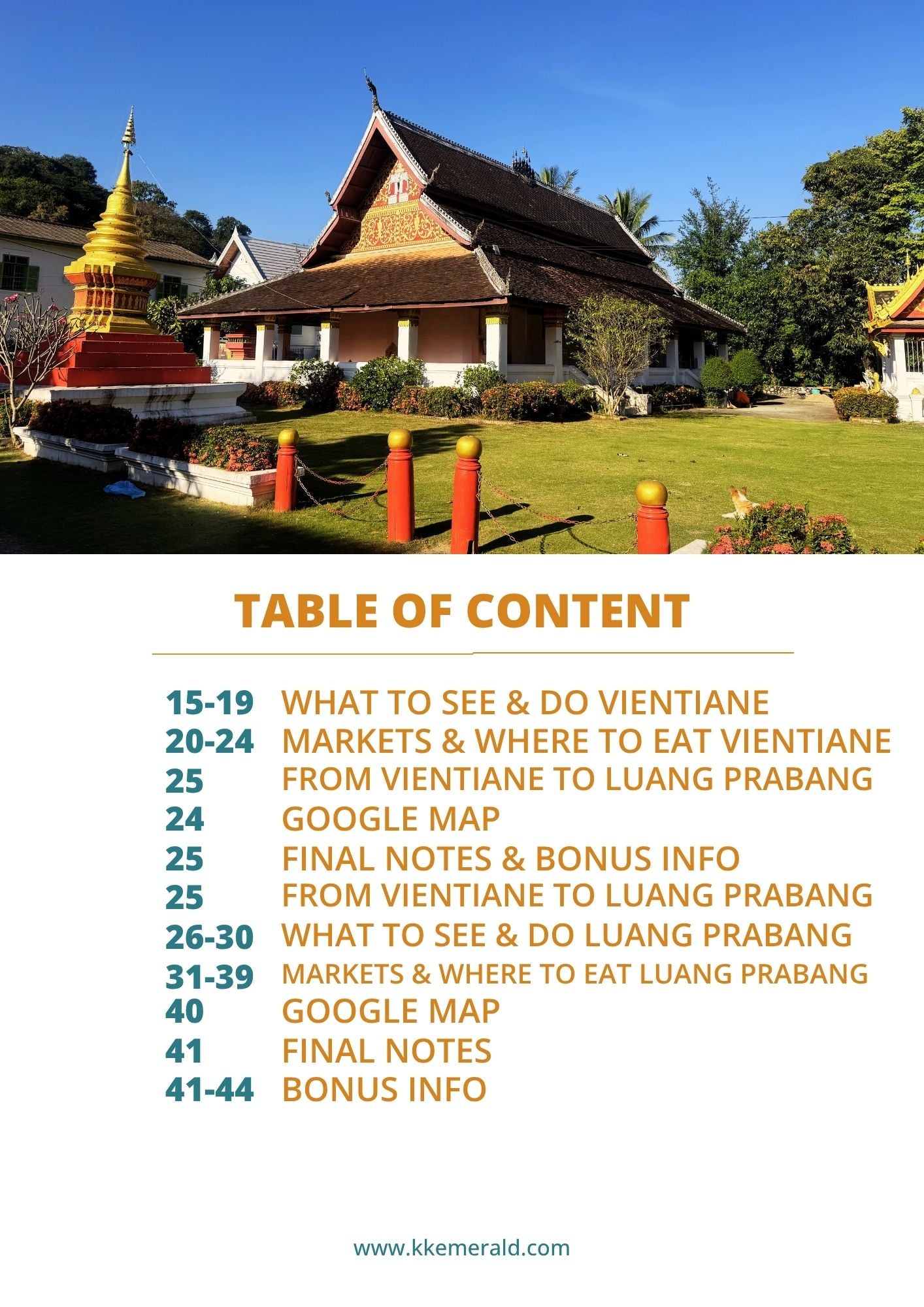 my Laos, lived. - Personal Food & What to See & Do Guide