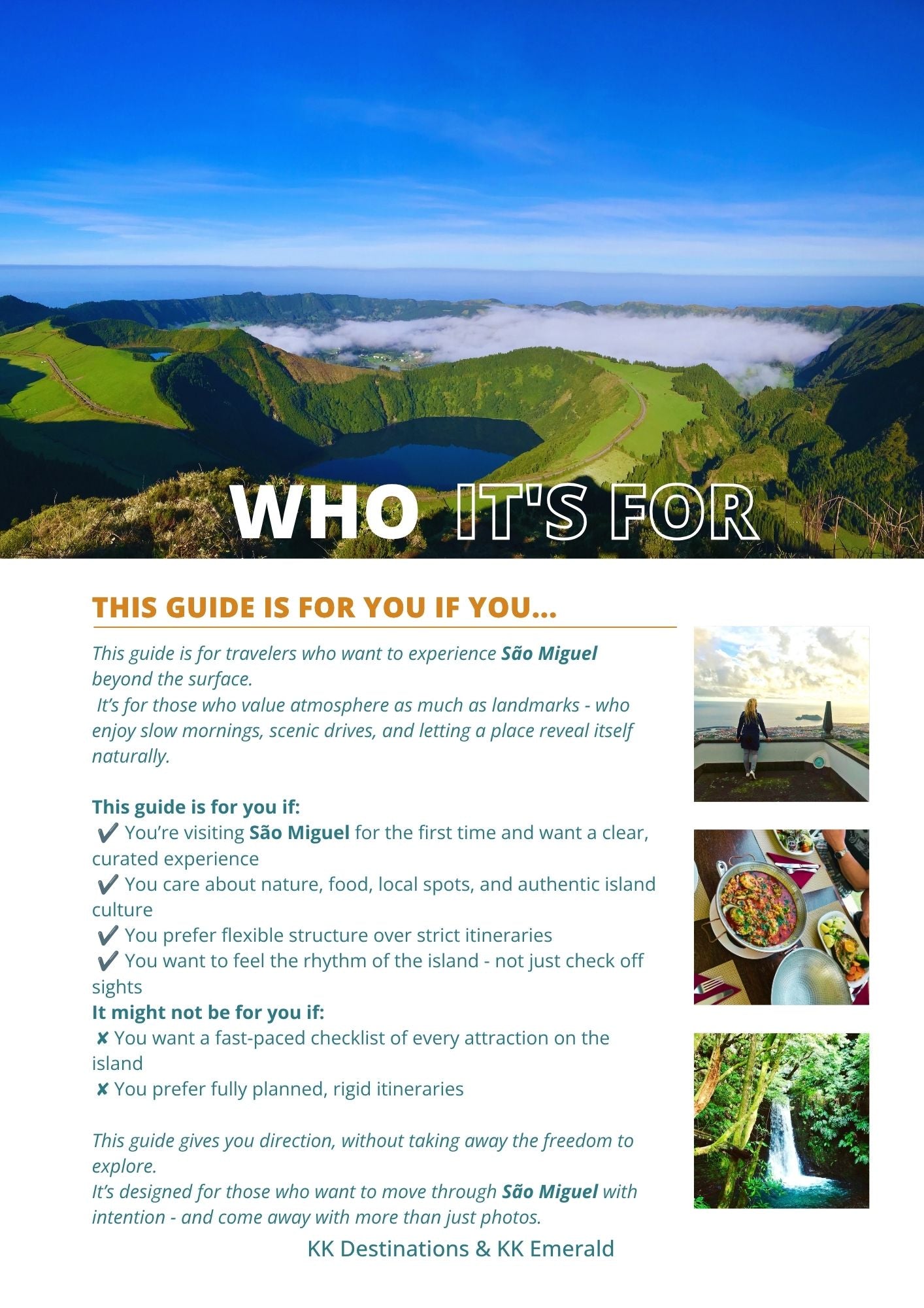 São Miguel, Azores, lived - Personal Food & What to see & Do Guide + Google Map.