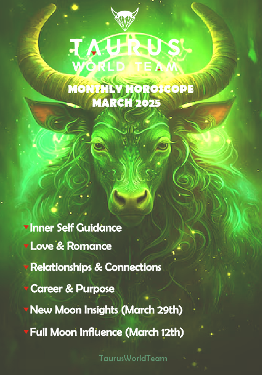 Taurus March 2025 Monthly Horoscope